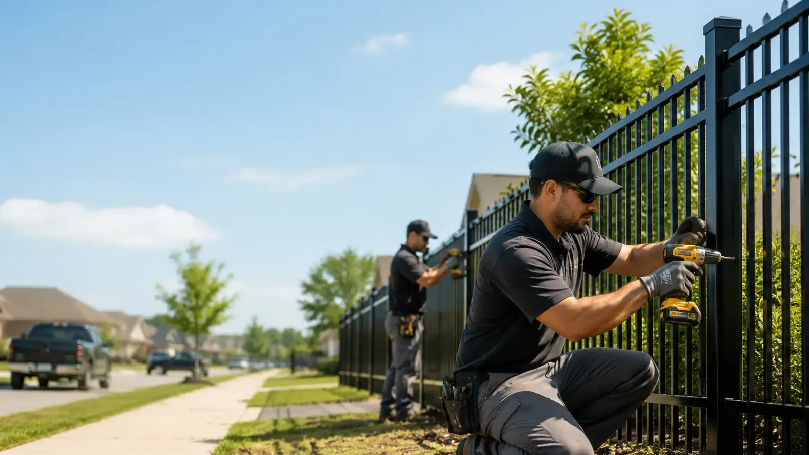 Metal Fence Installation in Winter Garden, FL